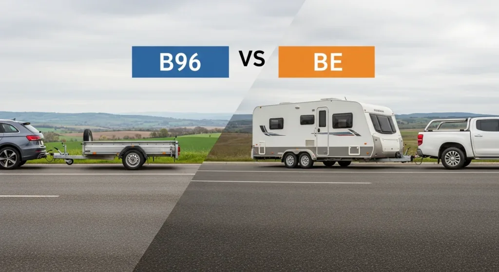 B96 vs BE: differenze, requisiti e limiti - Guida completa