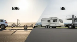 B96 vs BE: differenze, requisiti e limiti del traino