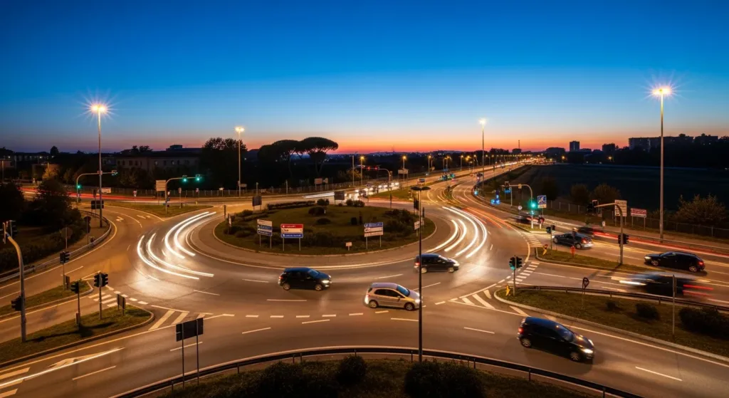 Rotatorie e incroci complessi: chi ha la precedenza